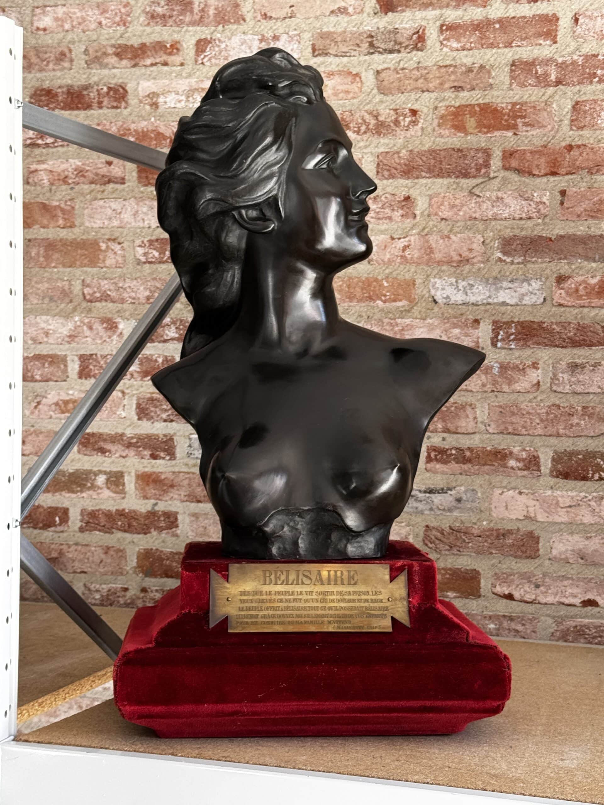 Antieke bronzen Buste